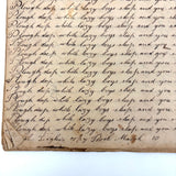Many Men of Many Minds...Daniel Zigler's Charming, Unusual 1847 Penmanship Notebook