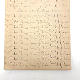Abstract Language, Margarete Gibbons' 1902 Completely Full Stenography Notebook
