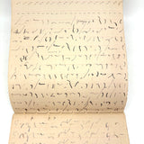 Abstract Language, Margarete Gibbons' 1902 Completely Full Stenography Notebook