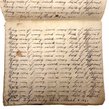 Many Men of Many Minds...Daniel Zigler's Charming, Unusual 1847 Penmanship Notebook