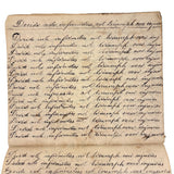 Many Men of Many Minds...Daniel Zigler's Charming, Unusual 1847 Penmanship Notebook