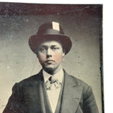 Dapper Pair of Card Sharps, Antique (Occupational?!) Tintype