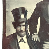 Dapper Pair of Card Sharps, Antique (Occupational?!) Tintype