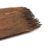 Beautifully Primitive, Carved Wood Wool Comb