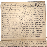 Many Men of Many Minds...Daniel Zigler's Charming, Unusual 1847 Penmanship Notebook