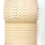 Abstract Language, Margarete Gibbons' 1902 Completely Full Stenography Notebook