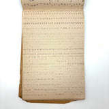 Abstract Language, Margarete Gibbons' 1902 Completely Full Stenography Notebook