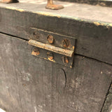 ERL's Old Handmade Tool Box in Old Green Paint