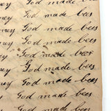 Many Men of Many Minds...Daniel Zigler's Charming, Unusual 1847 Penmanship Notebook