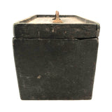 ERL's Old Handmade Tool Box in Old Green Paint