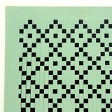 (Like Mint Chocolate Chip), Crisp, Unmounted Antique Froebel Kindergarten Paper Weaving