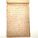 Abstract Language, Margarete Gibbons' 1902 Completely Full Stenography Notebook