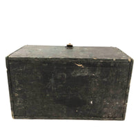 ERL's Old Handmade Tool Box in Old Green Paint