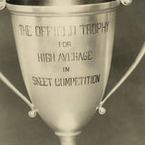 "High Average" Skeet Award Trophy, Framed Photograph