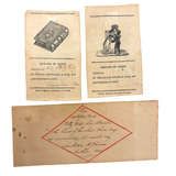 Polly Este's Rewards of Merit, Southborough, MA, 1827!