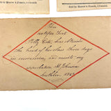 Polly Este's Rewards of Merit, Southborough, MA, 1827!