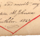 Polly Este's Rewards of Merit, Southborough, MA, 1827!