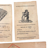 Polly Este's Rewards of Merit, Southborough, MA, 1827!