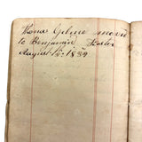 From Hog Butchering to Apple Varieties to Family Chronology, William Gimler's 1830s-40s Pocket Ledger