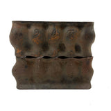 Antique Cast Iron Two Part Row of Hands Mold