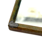 Excellent Old Bell System Telephone Lineman's Brass Pocket Mirror (for Splicing and Inspecting Wire)