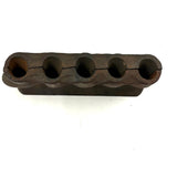 Antique Cast Iron Two Part Row of Hands Mold