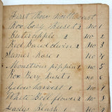 From Hog Butchering to Apple Varieties to Family Chronology, William Gimler's 1830s-40s Pocket Ledger