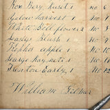 From Hog Butchering to Apple Varieties to Family Chronology, William Gimler's 1830s-40s Pocket Ledger