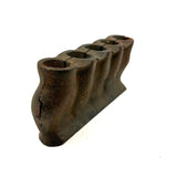 Antique Cast Iron Two Part Row of Hands Mold