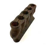 Antique Cast Iron Two Part Row of Hands Mold