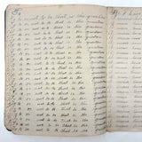 Honor to Whom Honor is Due, Bertha Hurd's 1892 Penmanship Notebook, Full