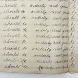 Honor to Whom Honor is Due, Bertha Hurd's 1892 Penmanship Notebook, Full