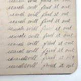 Honor to Whom Honor is Due, Bertha Hurd's 1892 Penmanship Notebook, Full