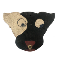 Dora's Alligatored Little Dog Face Key Hook