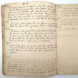 Miss Fanny Williams's (Stonington, CT) 1834 School Register With Beautiful Tally Marks and Poetic Insertions