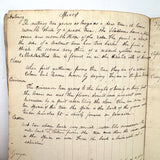 Miss Fanny Williams's (Stonington, CT) 1834 School Register With Beautiful Tally Marks and Poetic Insertions