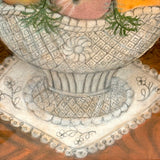 Wonderful Wedding Present Pastel Bowl of Fruit by Great Aunt Mollie, c. 1919, At Age 81