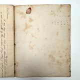 Miss Fanny Williams's (Stonington, CT) 1834 School Register With Beautiful Tally Marks and Poetic Insertions