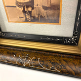 SOLD Young Woman Holding Cut Hair Braids, Unusual 19th Century Cabinet Card in Fine Eastlake Frame