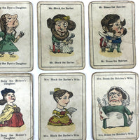 Late 19th /Early 20th. C.  Happy Families Cards, Complete Deck