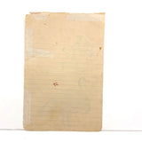 Ducks and Grouse (I think), James Adaire, Spring Grove PA, c. 1905 Ink and Crayon Drawing