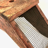 Our Dazzler! Antique Homemade Painted Platform, For a Prize Rooster, I Presume!