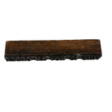 This is NOT An Order, Happily Non-commanding/Undemanding Old Raised Text Copper on Wood Print Block