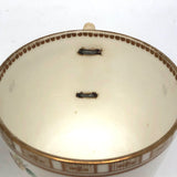 Matching Cups, Unmatched Repairs - c. 1860s James Duke Hand-painted Porcelain Teacups with Repaired Handles