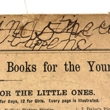 Dr. Heinrich Hoffman's The English Struwwelpeter (33rd Ed. c. 1885-90) with Most Fitting Handwritten Additions