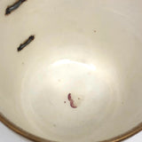 Matching Cups, Unmatched Repairs - c. 1860s James Duke Hand-painted Porcelain Teacups with Repaired Handles