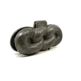 Antique Pewter Three Links Ice Cream Mold