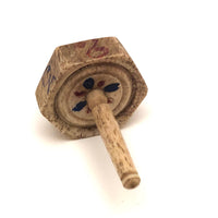 Lovely Collection of Three Early 19th C. Carved Bone Teetotem (Game Spinners)