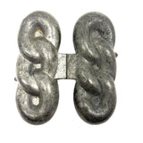 Antique Pewter Three Links Ice Cream Mold