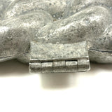 Antique Pewter Three Links Ice Cream Mold